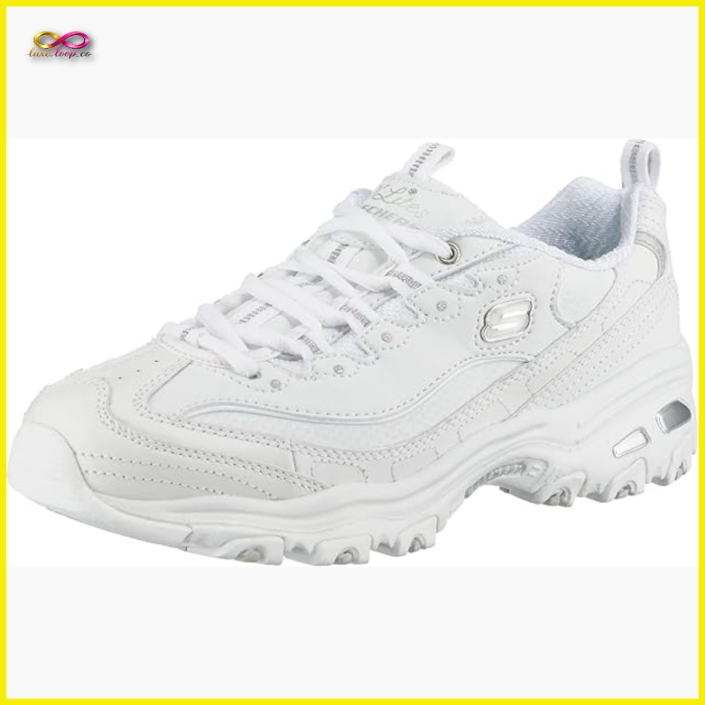 Retro Sporty Sneakers Memory Foam Comfort Lace-Up Walking Shoes Y2k Style